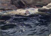 John Singer Sargent Salmon River oil painting